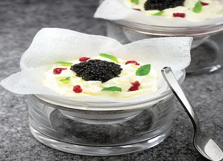 Fontainebleau au caviar de philippe etchebest