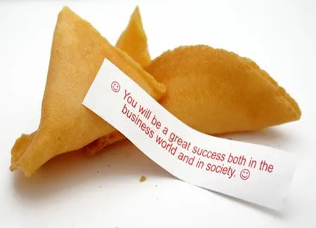 Fortune cookies
