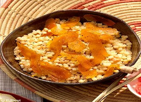 Fregola à la poutargue
