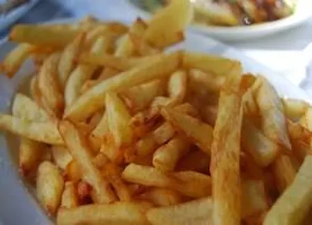 Frites au four
