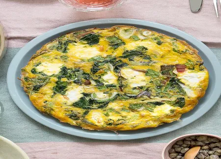 Frittata et salsa verde