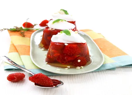 Gélée au yablok et fruits rouges