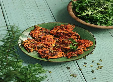Galettes de carottes