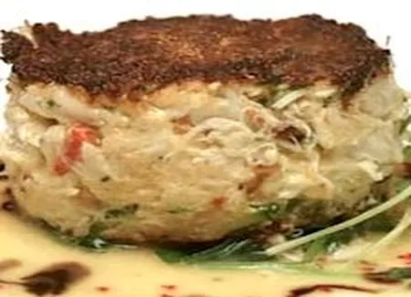 Galettes de courgettes et crabe