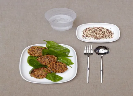 Galettes de quinoa au fromage