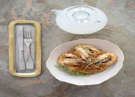 Gambas à l'arak