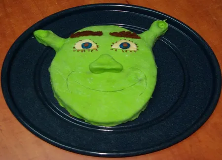 Gâteau shrek au chocolat