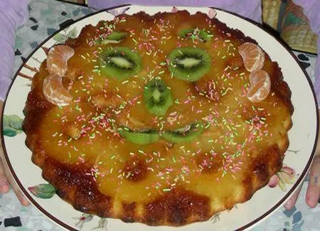 Gâteau à l'ananas