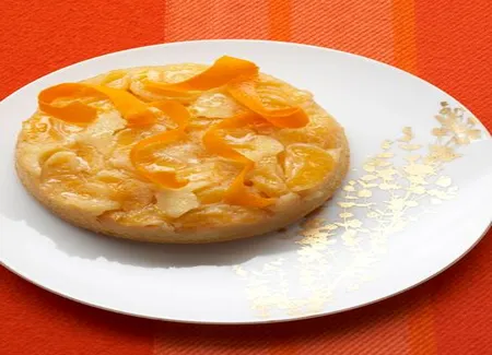 Gâteau à l'envers aux clémentines