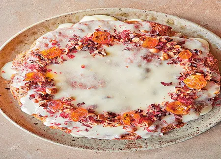 Gâteau courge, carotte, noisette et épices