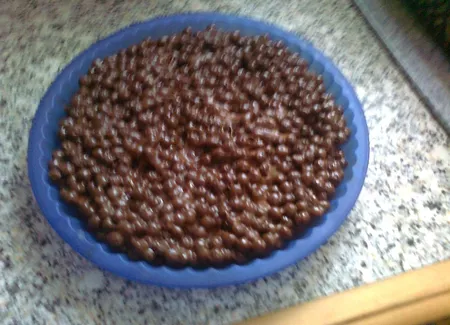 Gâteau au carambars et chamallows