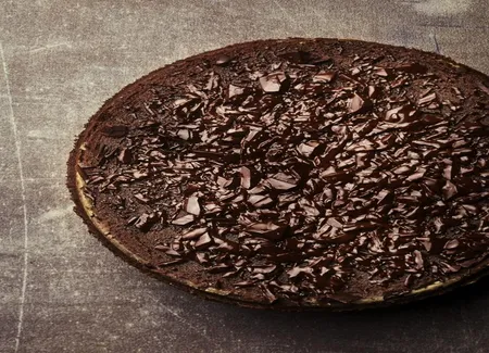 Gâteau au chocolat noir intense