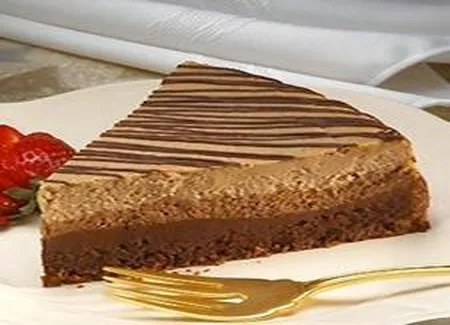Gâteau au fromage chocolaté