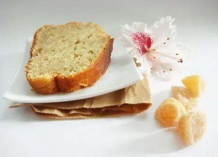 Gâteau au yaourt, fenouil, gingembre