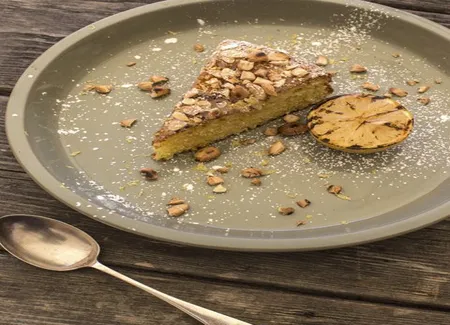 Gâteau aux amandes et au citron