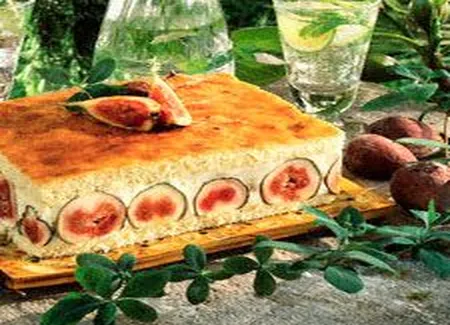 Gâteau aux figues et aux bananes