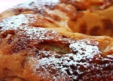 Gâteau aux poires et aux canneberges
