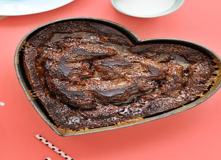 Gâteau choco-caramel