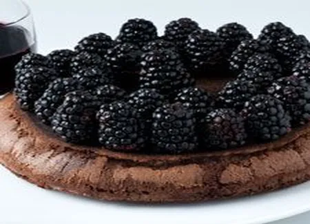 Gâteau chocolat aux mûres