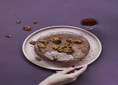 Gâteau chocolat-café à la poudre d'amande
