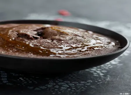 Gâteau chocolat caramel, beurre demi-sel