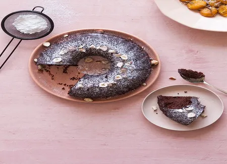 Gâteau chocolat et courge butternut