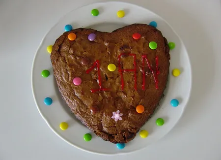 Gâteau d'anniversire au chocolat