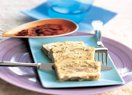 Gâteau d'artichaut et ricotta