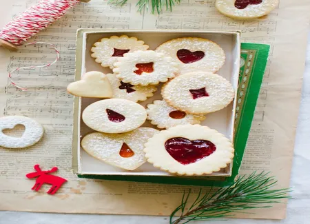 Gâteaux de noël à la confiture thermomix