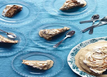 Gâteau glacé café et spéculoos