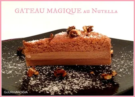 Gâteau magique au nutella