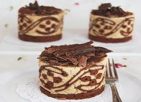 Gâteau mousse à la vanille
