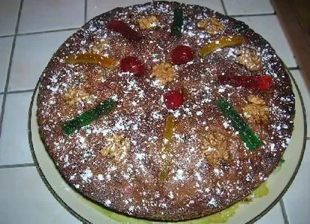 Gâteau noir
