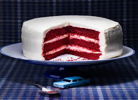 Gâteau red velvet au cacao