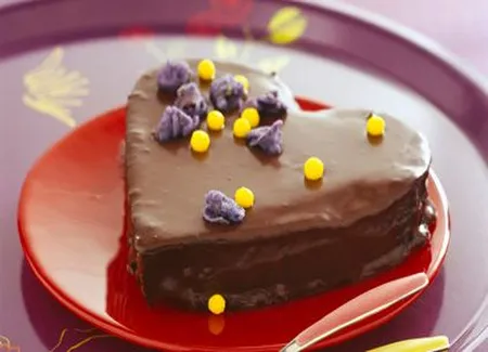 Gâteau tendre au chocolat