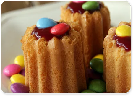 Gâteaux aux smarties