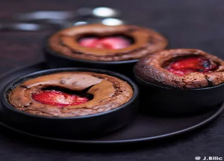 Gâteaux chocolat-prune