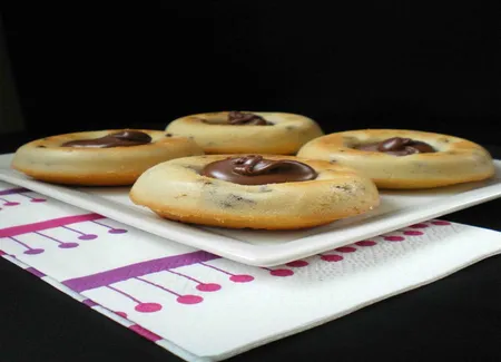 Gâteaux tigrés au nutella