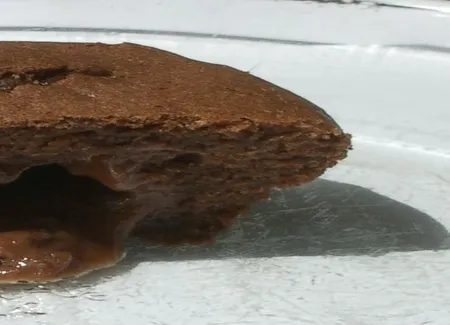 Gâteaux tout choco, coeur coulant