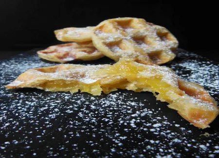Gaufres à la mangue