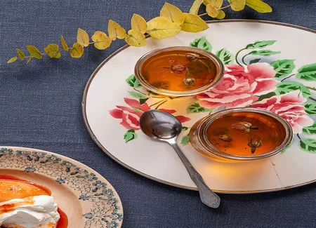 Gelée de coing à la rose