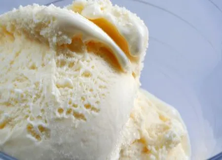 Glace à la vanille maison