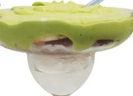 Glace aux avocats