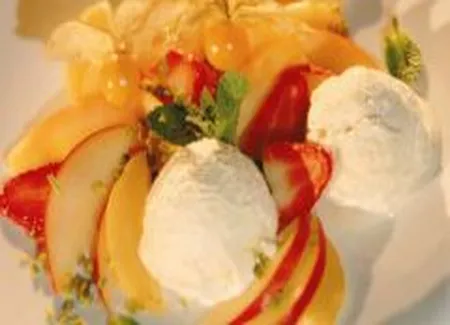 Glace mascarpone