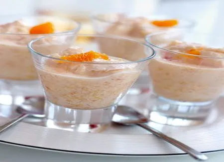 Glace minute aux agrumes