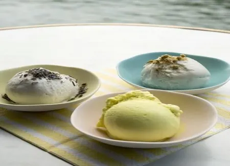 Glace vegan souchet et curcuma