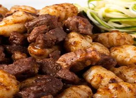 Gnocchis au buf cajun