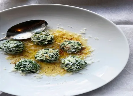 Gnudi ou raviolis sans pâte