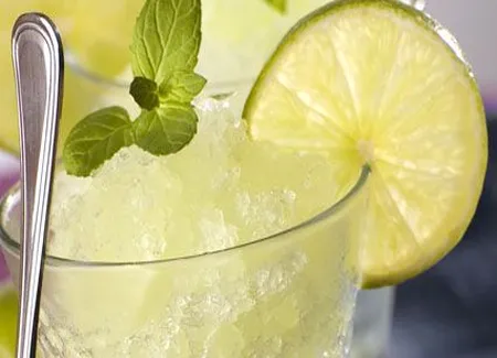 Granité vodka citron
