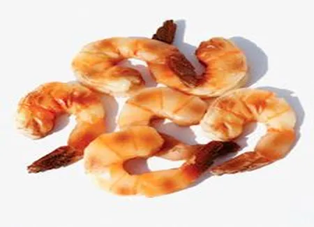 Gratin de crevettes aux poivres